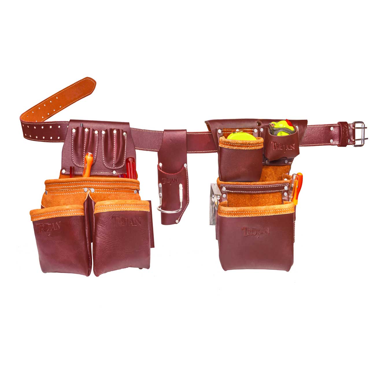 Leather Tool Belt System Tool Belt Leather Trojan Tool Belts