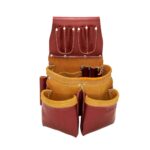 Large Capacity Tool Bag / Leather Tool Pouch